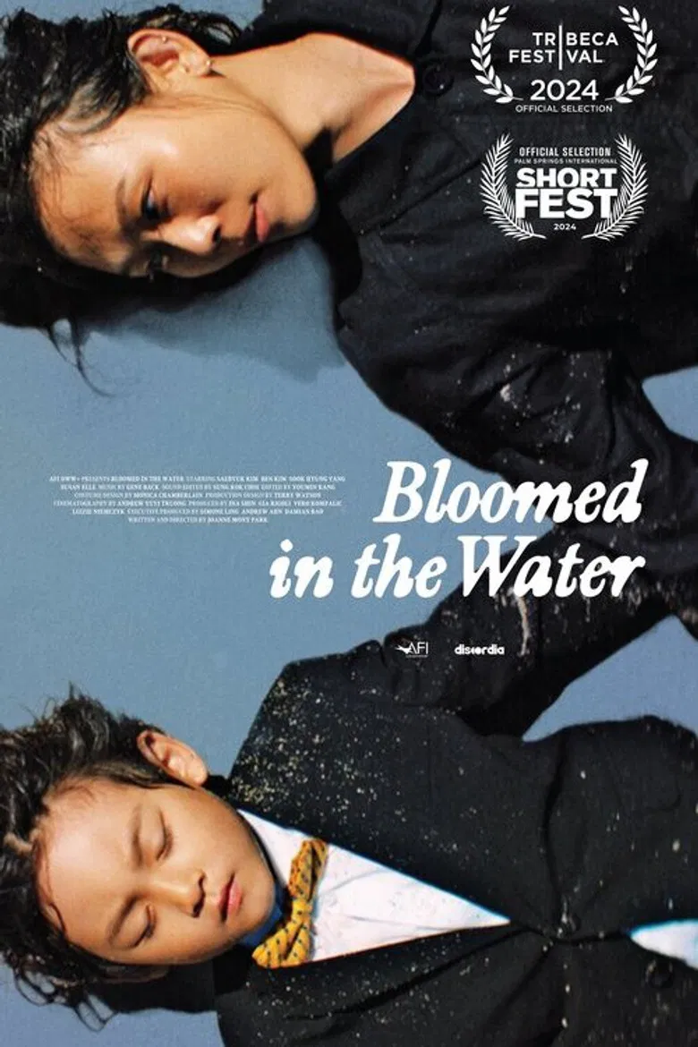 Bloomed in the Water poster background