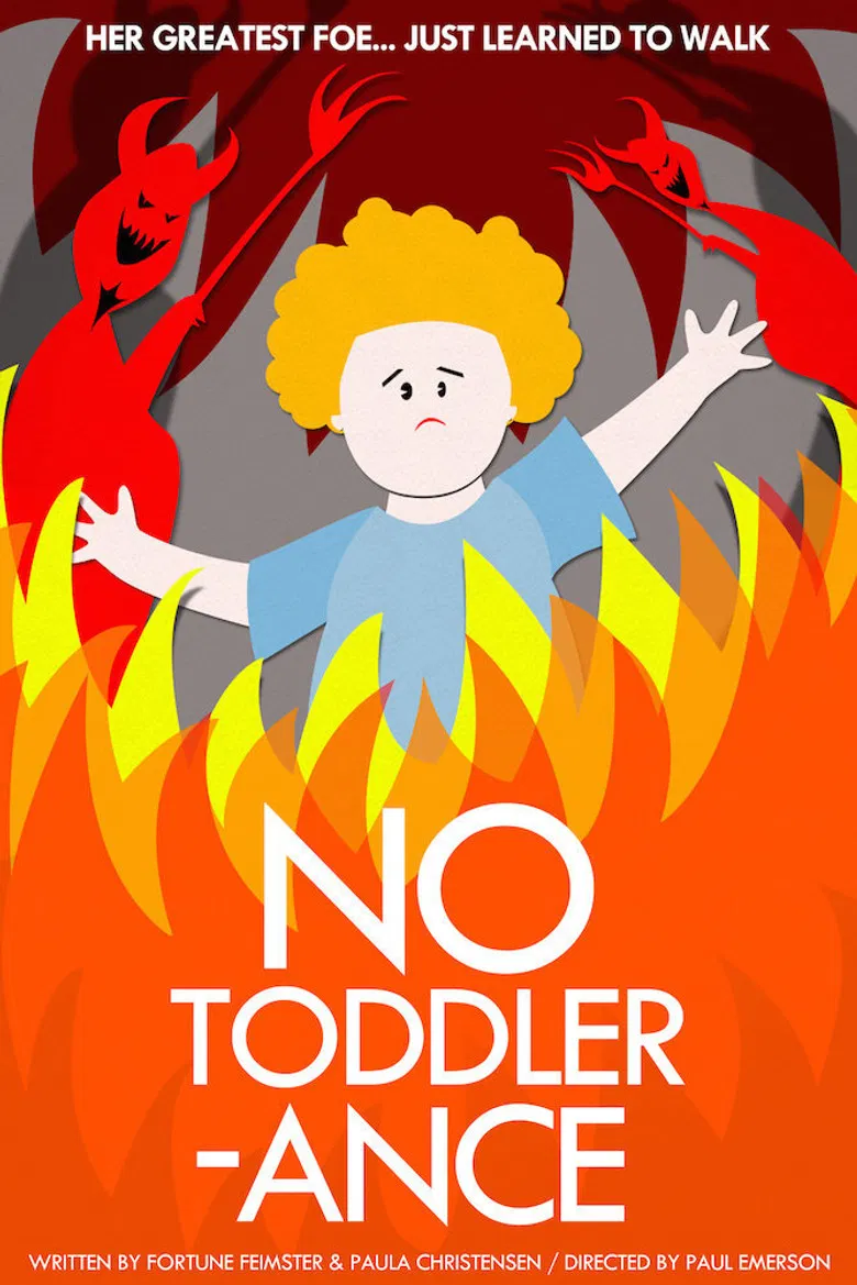 No Toddlerance poster background