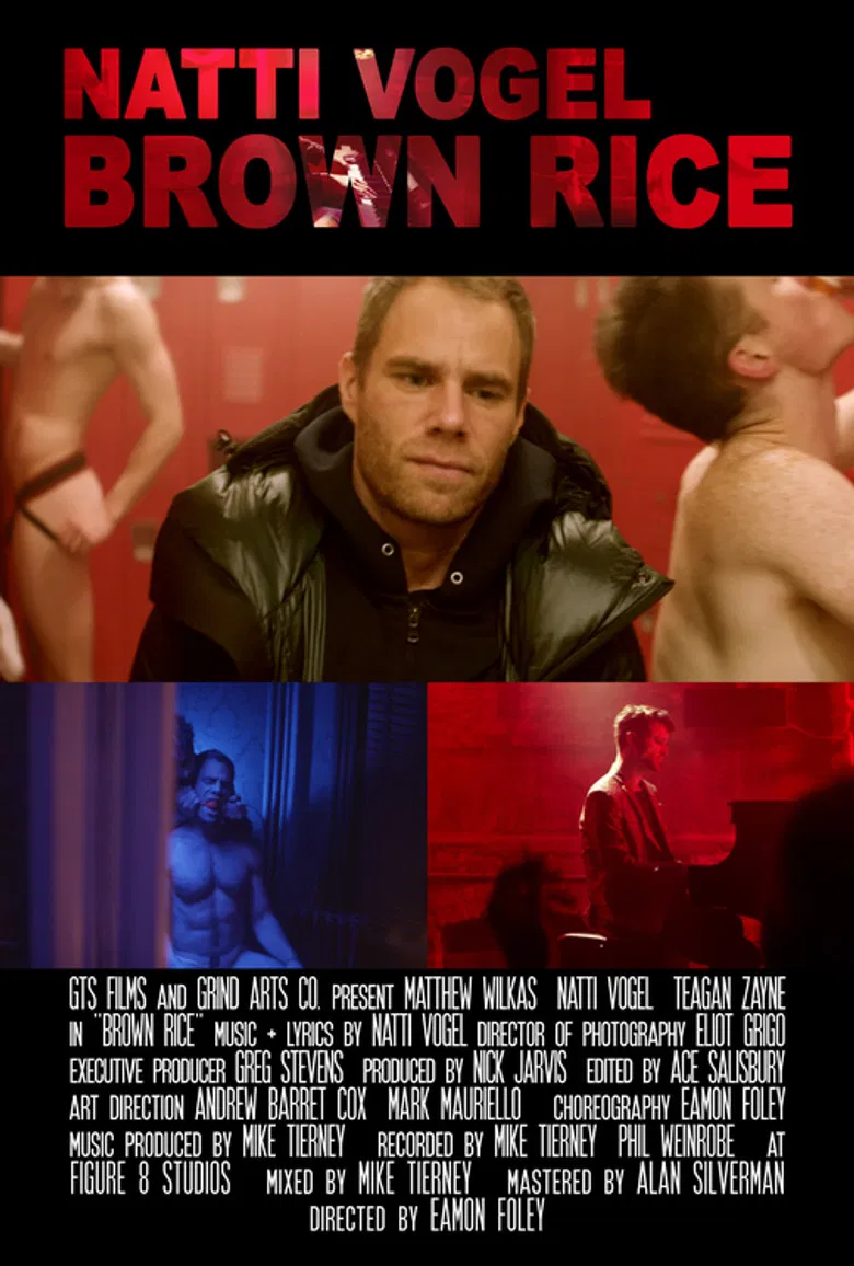 Brown Rice poster background