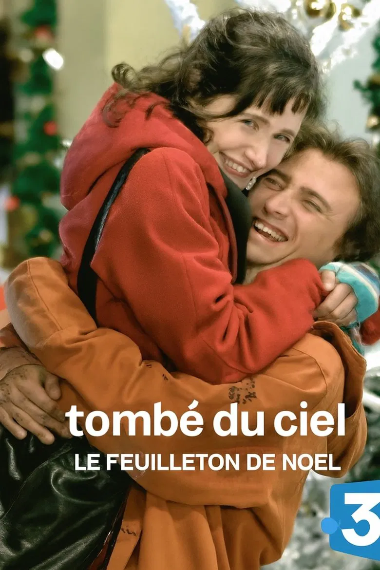 Tombé du ciel poster background