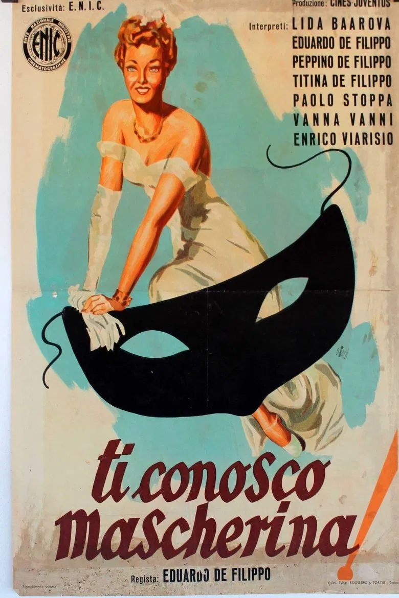 Ti conosco, mascherina! poster background