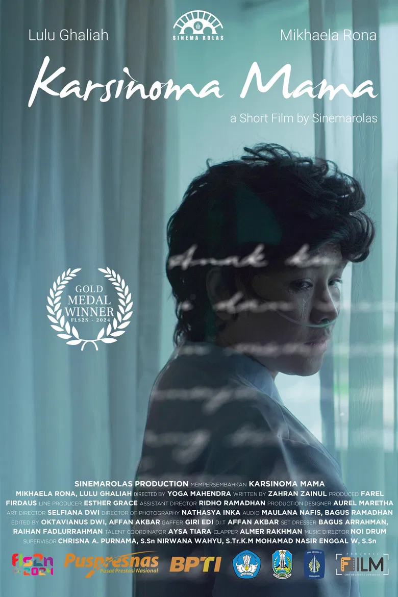 Karsinoma Mama poster background
