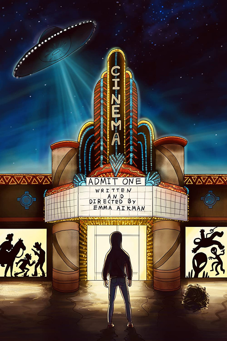 Admit One poster background