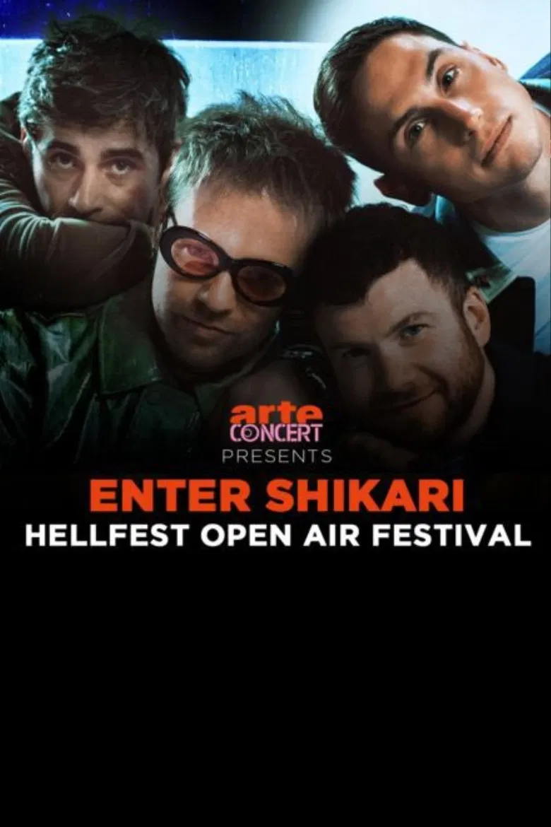 Enter Shikari - Hellfest 2024 poster background
