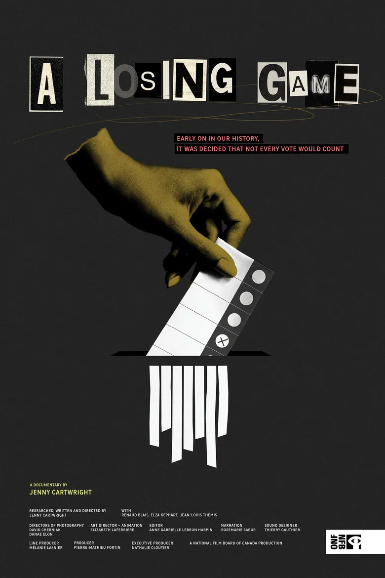 A Losing Game poster background