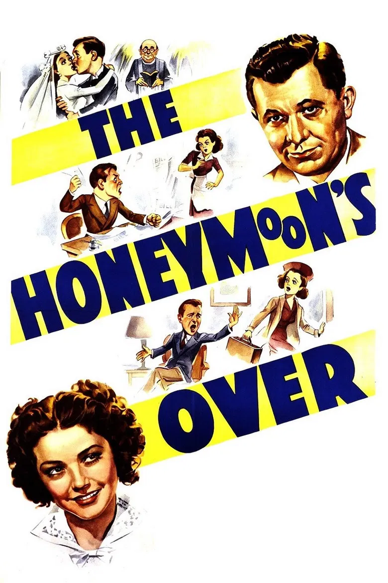 The Honeymoon's Over poster background