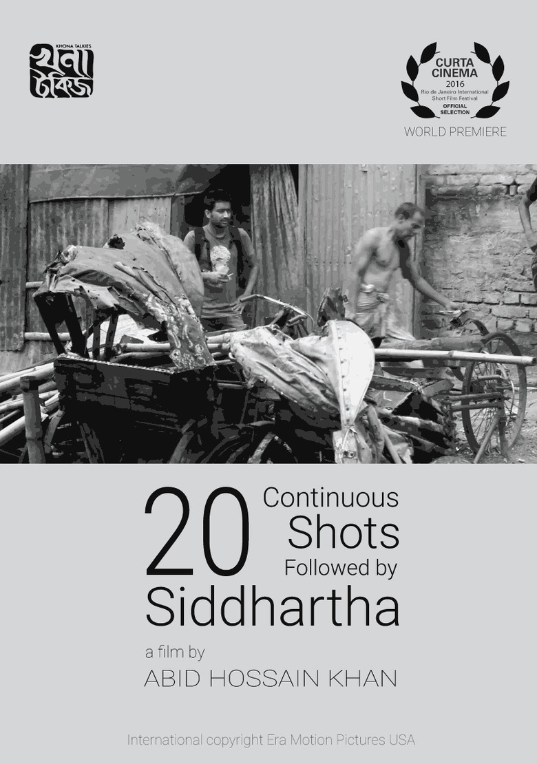 20 Continuous Shots Followed by Siddhartha poster background