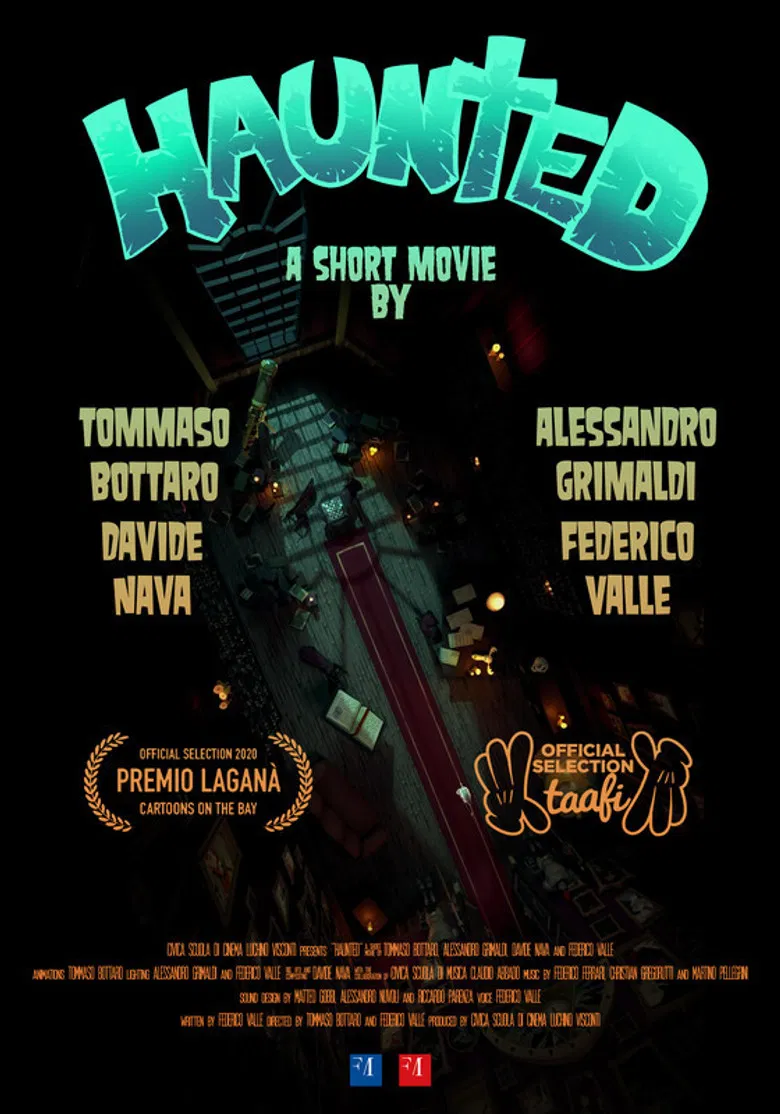 Haunted poster background