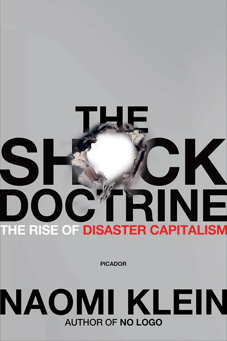 The Shock Doctrine poster background