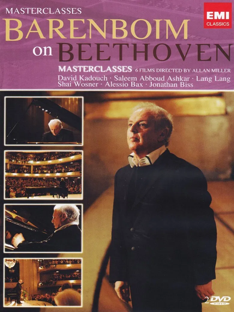 Barenboim on Beethoven: Masterclass poster background