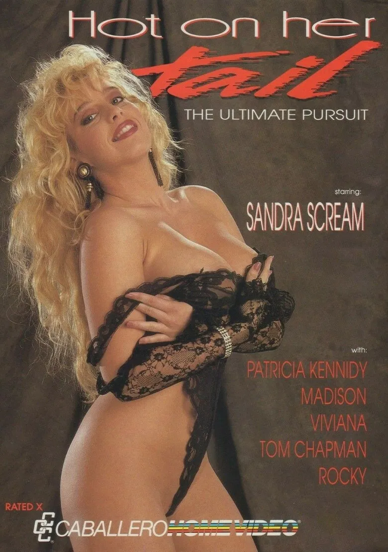 Hot on Her Tail poster background