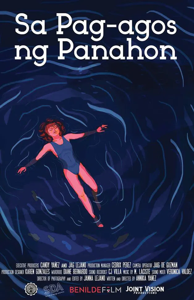 As Time Flows poster background