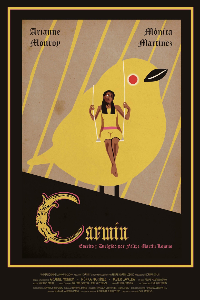 Carmín poster background