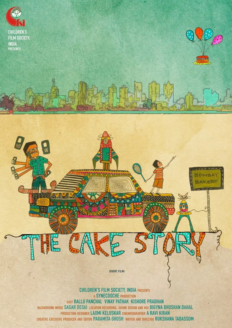 The Cake Story poster background