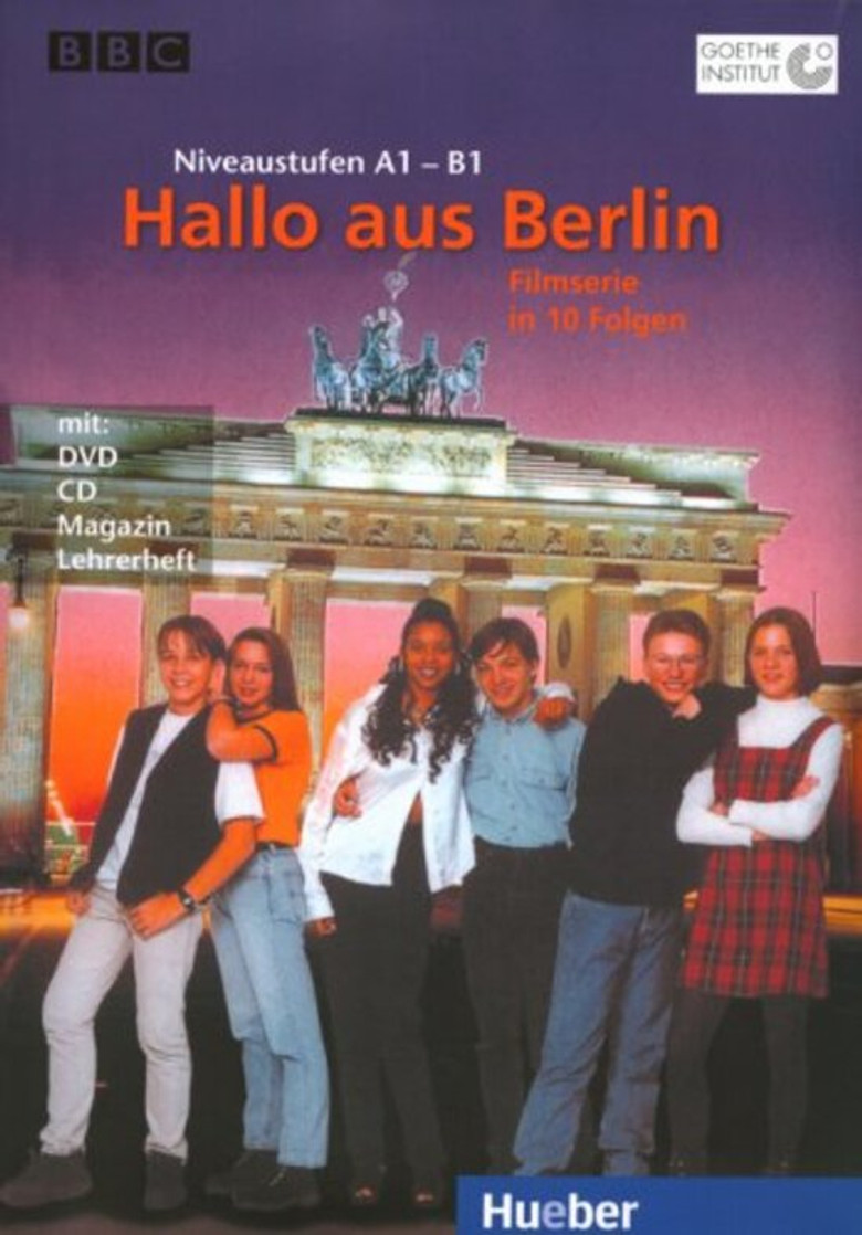 Hallo aus Berlin poster background