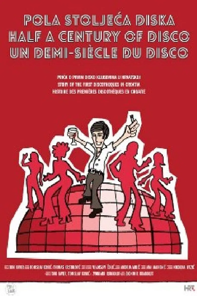 Half a Century of Disco poster background