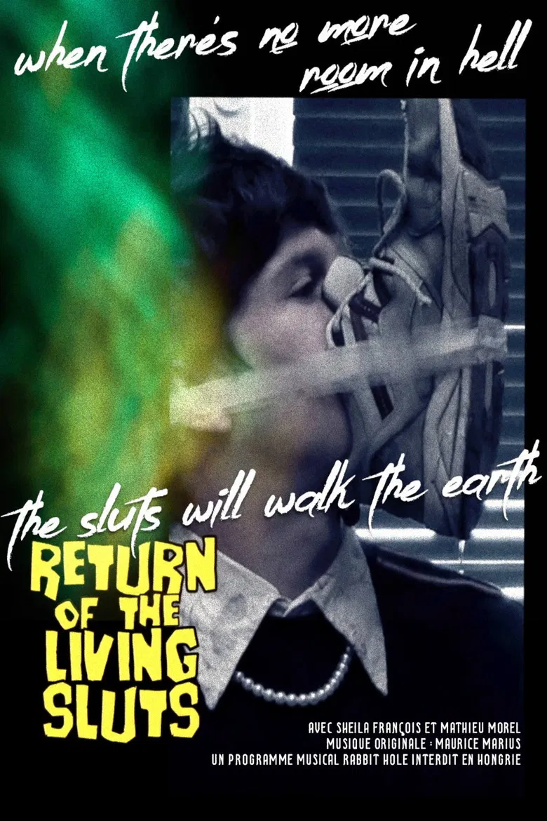 Return of the Living Sluts poster background