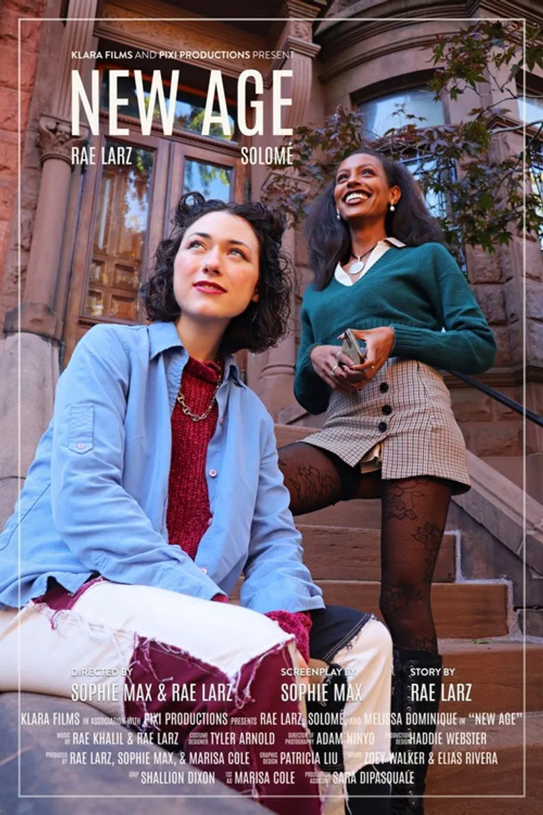 New Age poster background