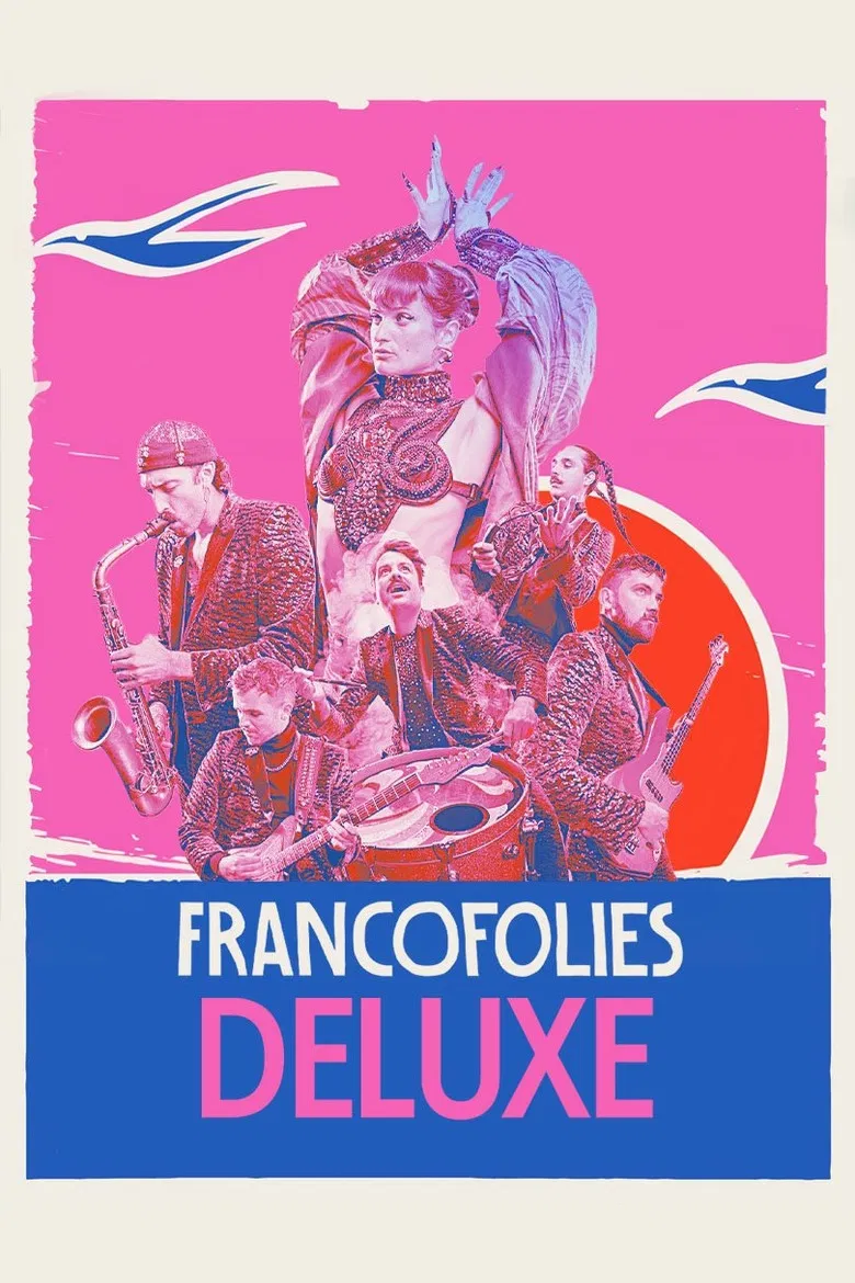 Deluxe aux Francofolies 2023 poster background