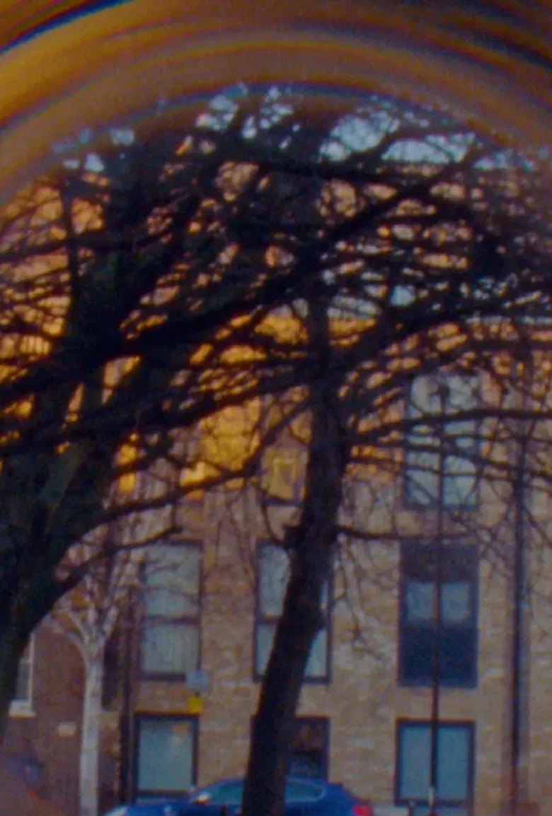 Okay Keskidee! Let Me See Inside poster background