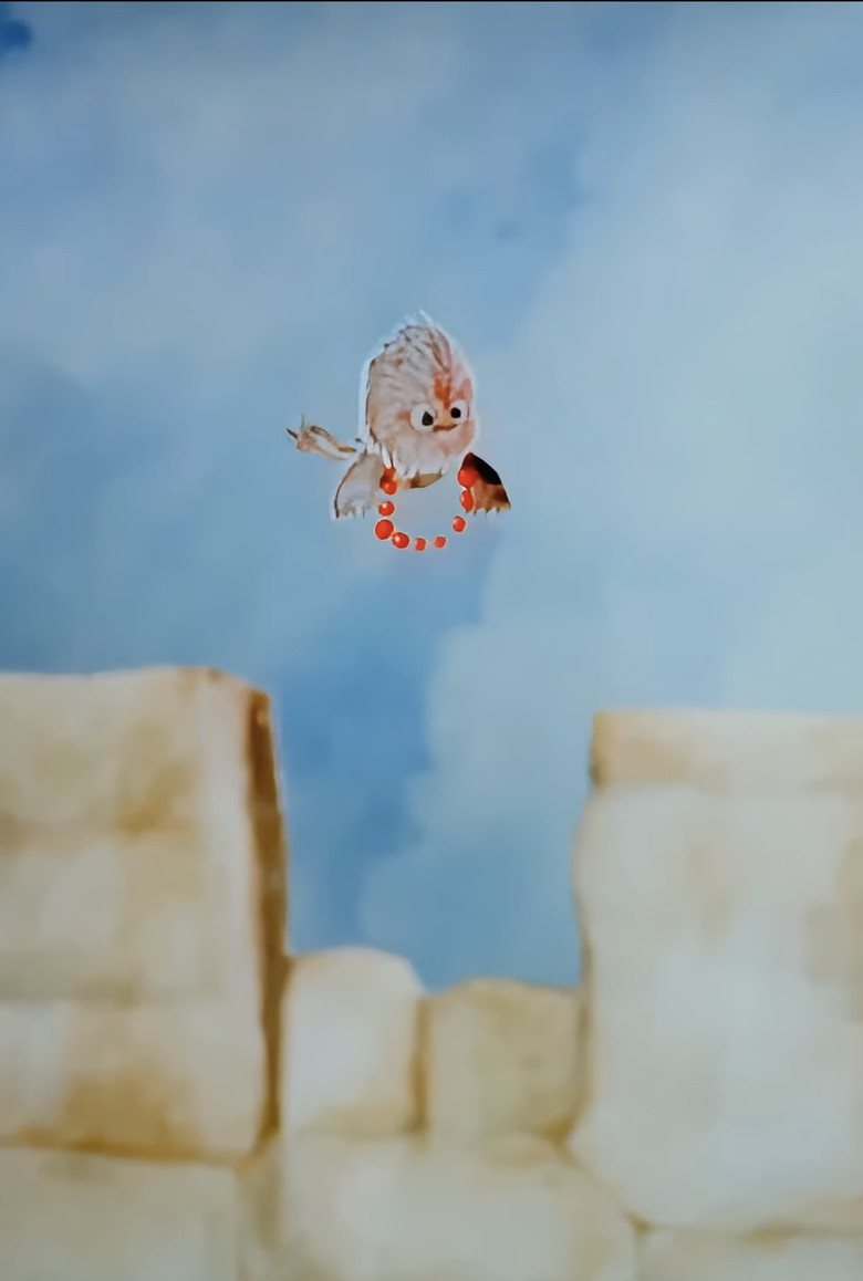 The King and The Bird poster background