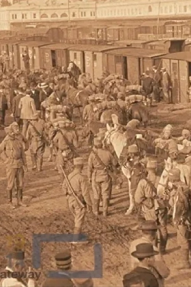 Return of the 4th Cavalry Regiment from the Battlefield poster background