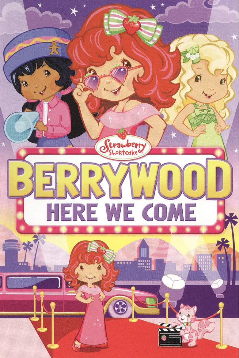 Strawberry Shortcake: Berrywood Here We Come poster background