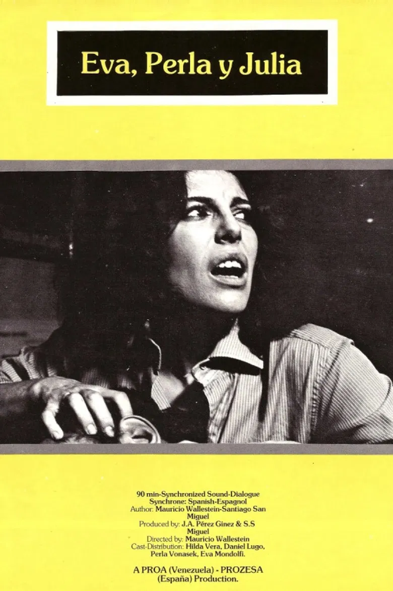 Eva, Perla y Julia poster background