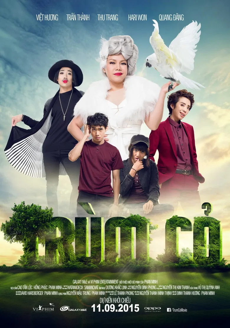 Trùm Cỏ poster background