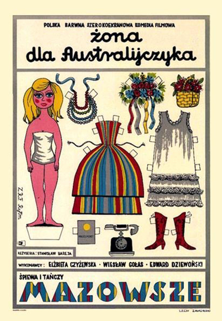 Wife for an Australian poster background