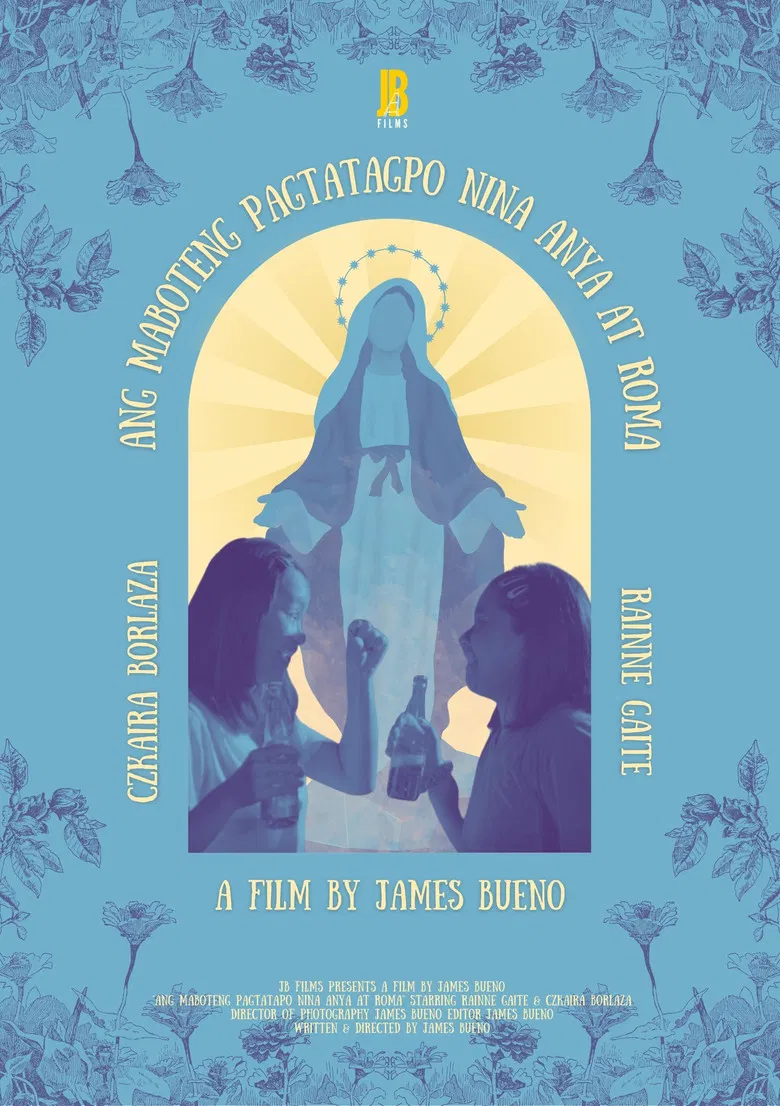 Anya and Roma's Alco-holy Encounter poster background