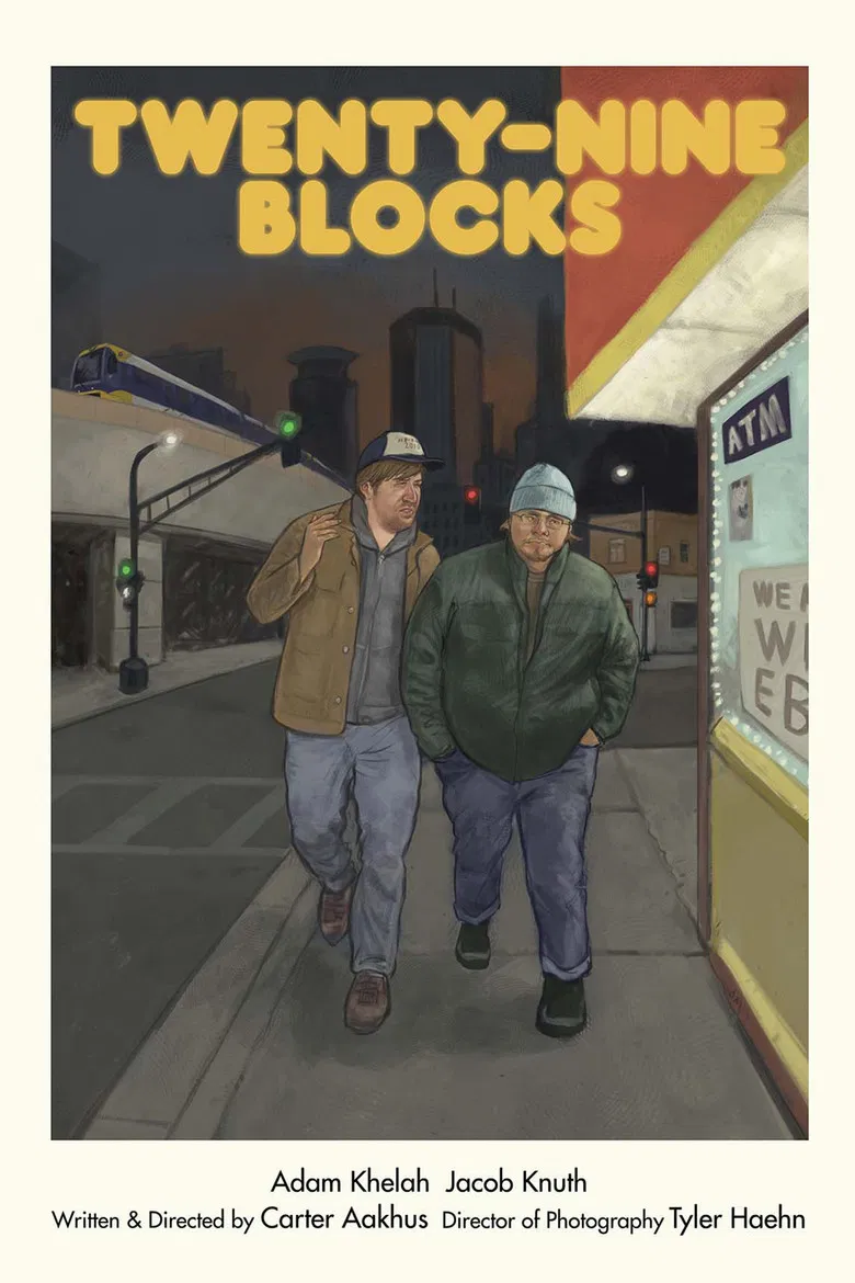 Twenty-Nine Blocks poster background