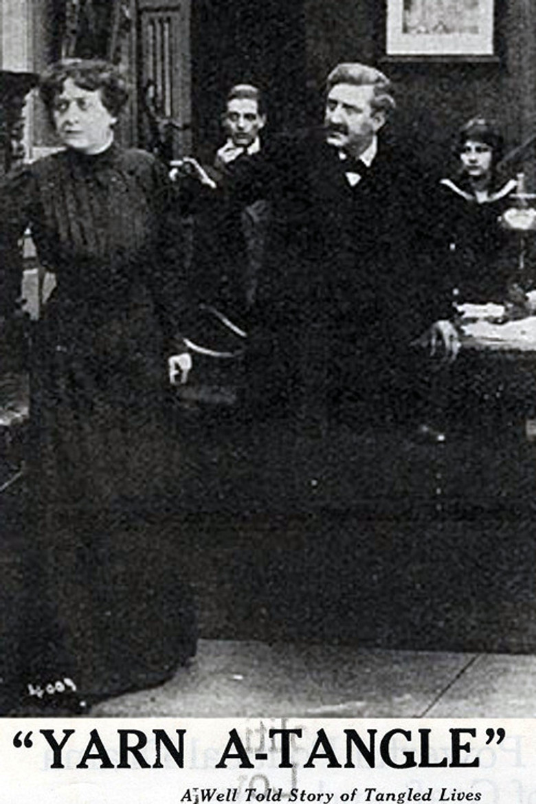 Yarn a-Tangle poster background