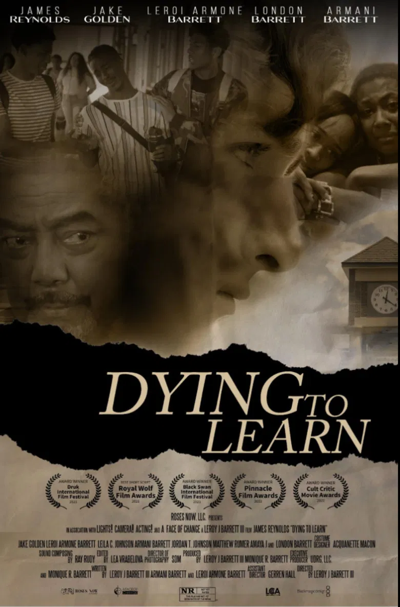 Dying to Learn poster background