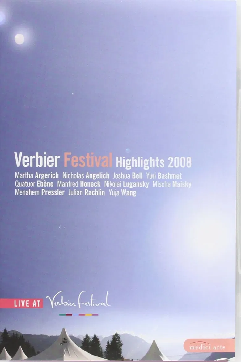 Verbier Festival: Highlights 2008 poster background