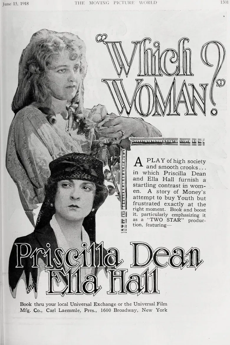 Which Woman? poster background