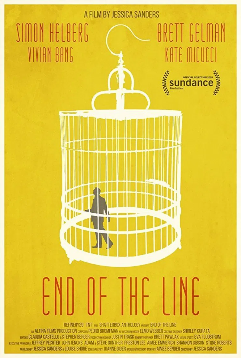 End of the Line poster background