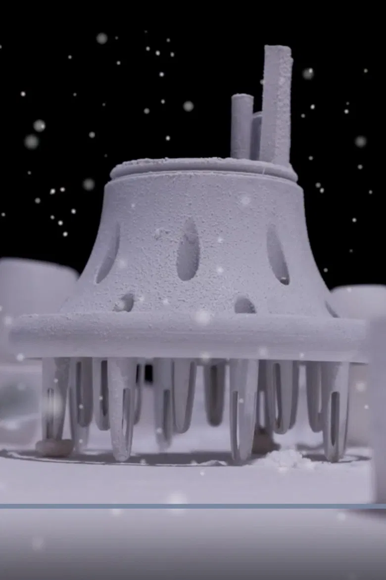 Animated Holiday Card 2011 poster background