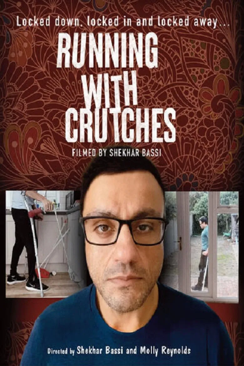 Running With Crutches poster background