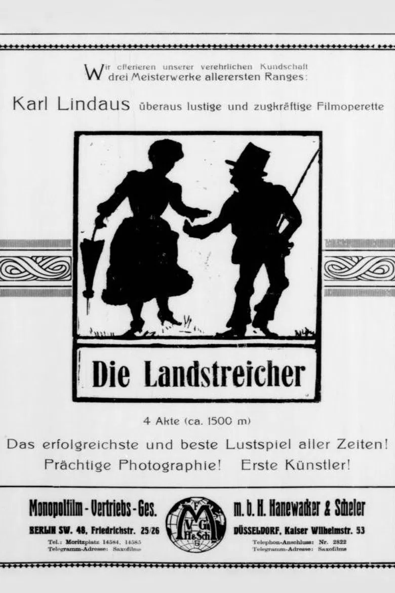 Die Landstreicher poster background
