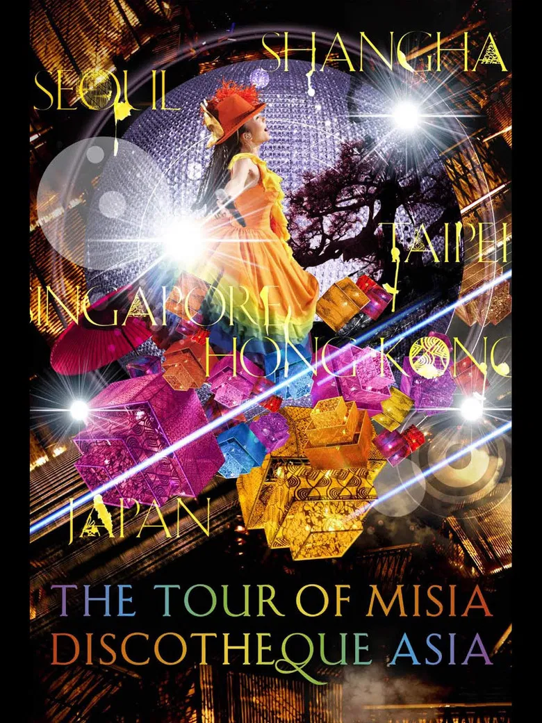 The Tour of MISIA Discotheque Asia poster background