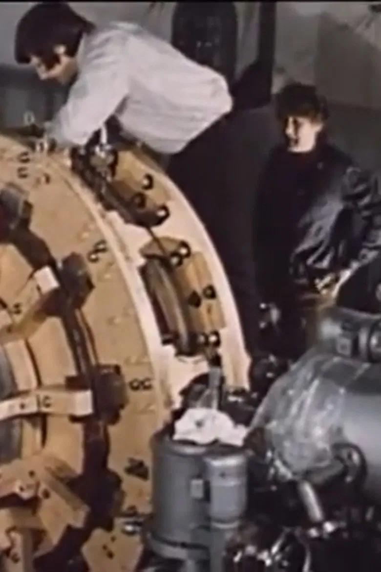 Peaceful Atom of Dubna poster background