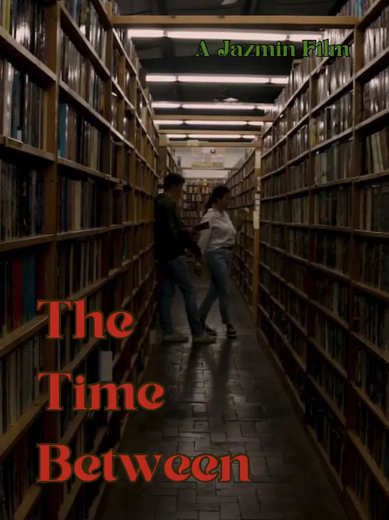 The time between poster background