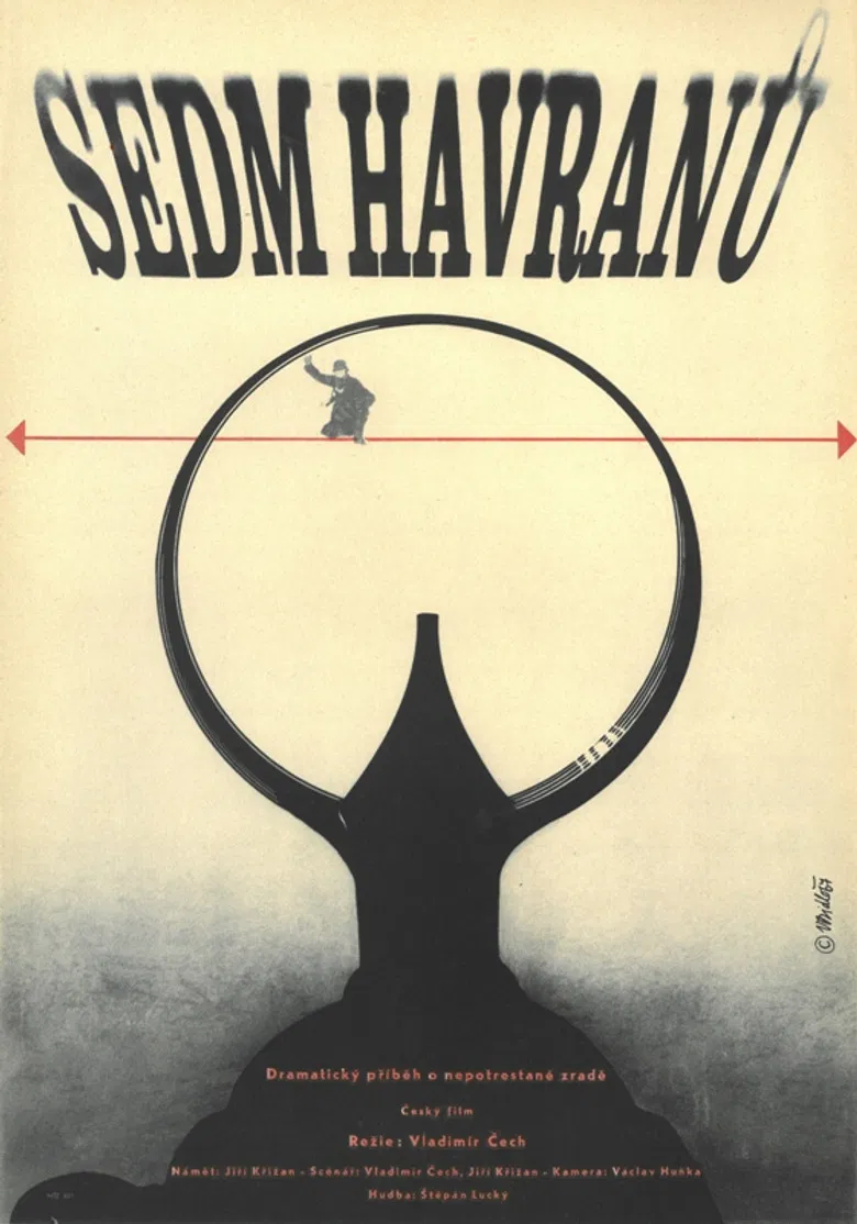 Sedm havranů poster background