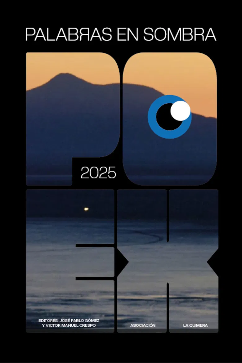 Palabras en sombra poster background