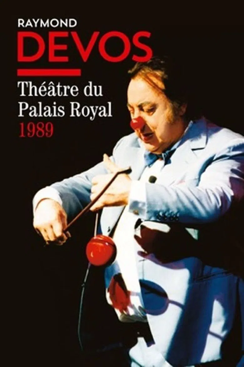 Raymond Devos - Au Palais Royal poster background