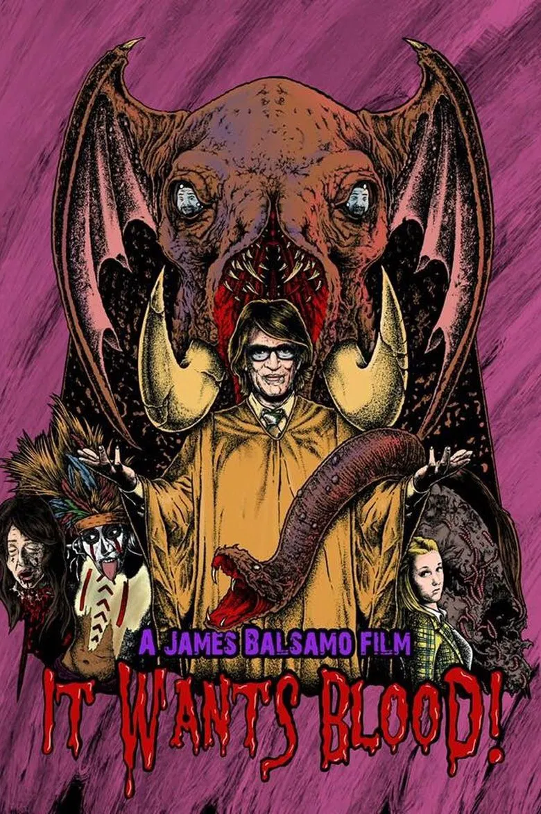 It Wants Blood! poster background