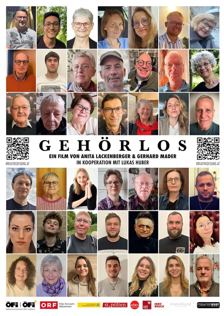 Gehörlos poster background