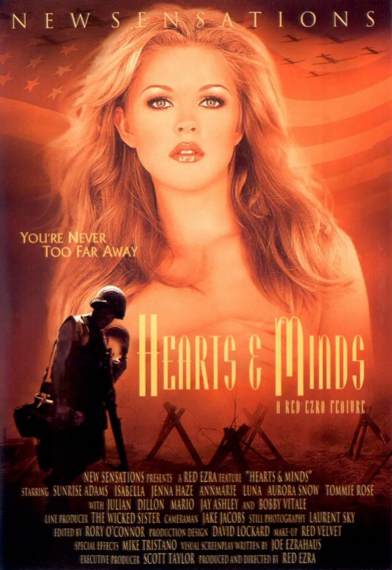 Hearts & Minds poster background