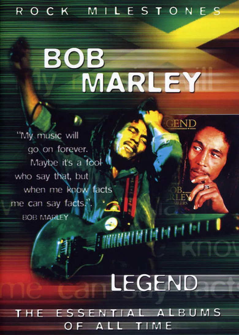 Rock Milestones: Bob Marley: Legend poster background